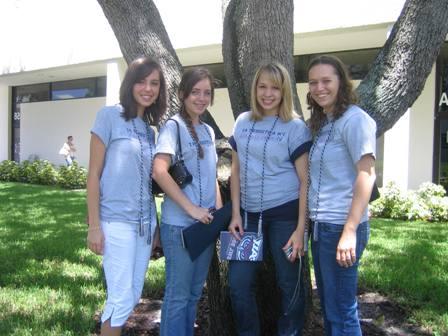 students with cords